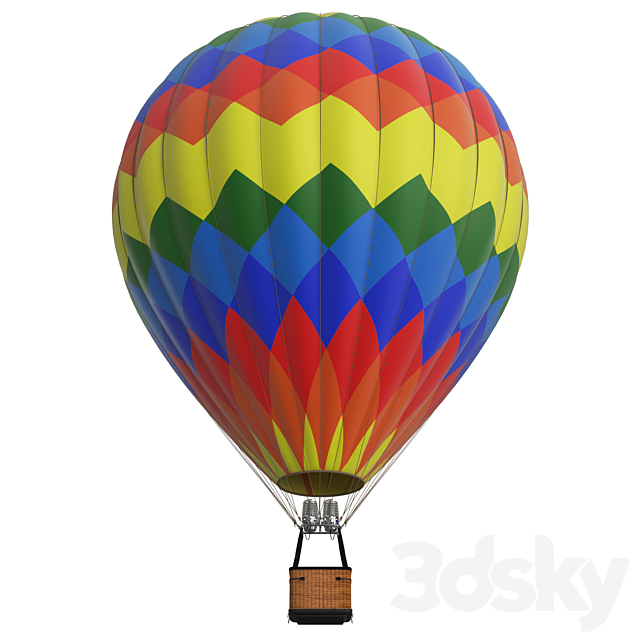 Hot air balloons 3DSMax File - thumbnail 4