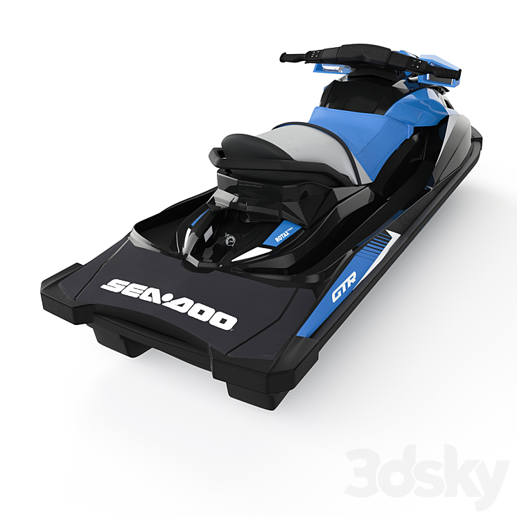 Hydrocycle Sea Doo GTR_230 3DS Max - thumbnail 2