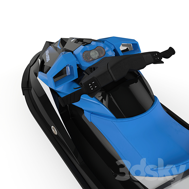 Hydrocycle Sea Doo GTR_230 3DS Max Model - thumbnail 3