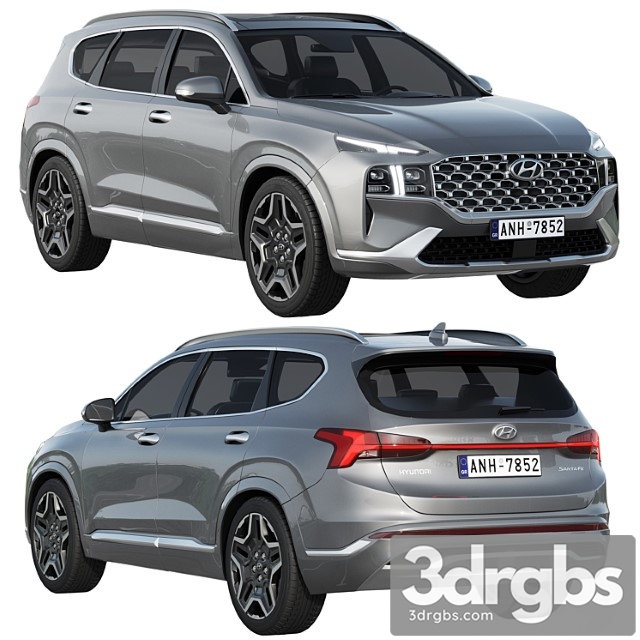 Hyundai santa fe 2021 - thumbnail 1