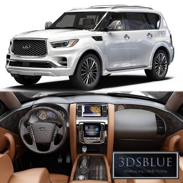 INFINITI_QX80 3DS Max - thumbnail 3