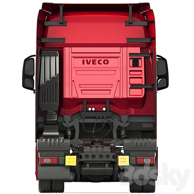 Iveco S-Way 2020 3DS Max Model - thumbnail 6