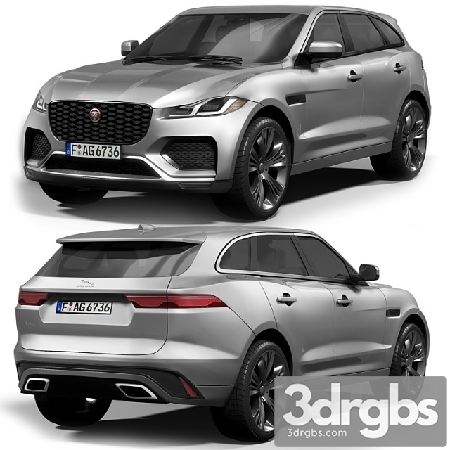 Jaguar f-pace 3dsmax Download - thumbnail 1