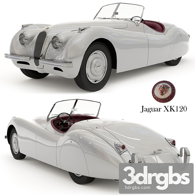 Jaguar xk120 - thumbnail 1