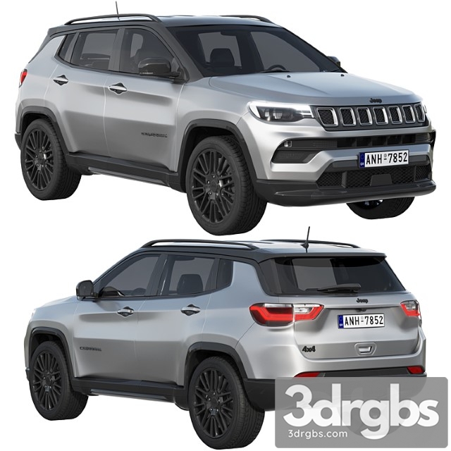 Jeep Compass 2022 3dsmax Download - thumbnail 1