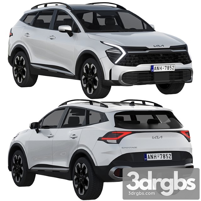 Kia Sportage 2022 3dsmax Download - thumbnail 1