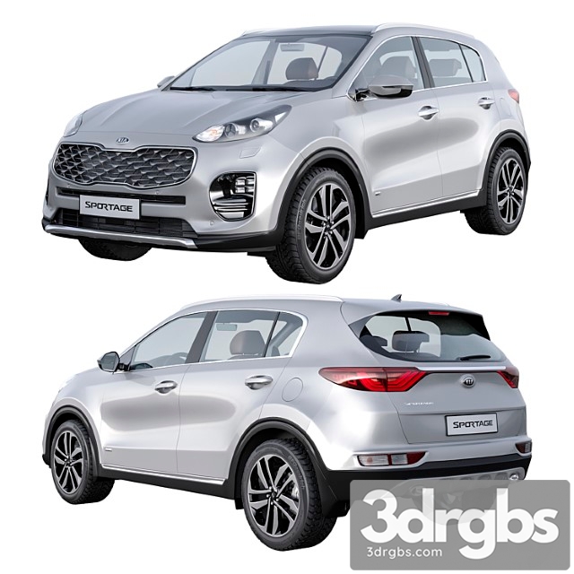 Kia sportage 3dsmax Download - thumbnail 1