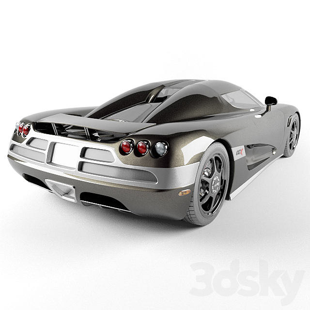 Koenigsegg CCX 3DS Max Model - thumbnail 2