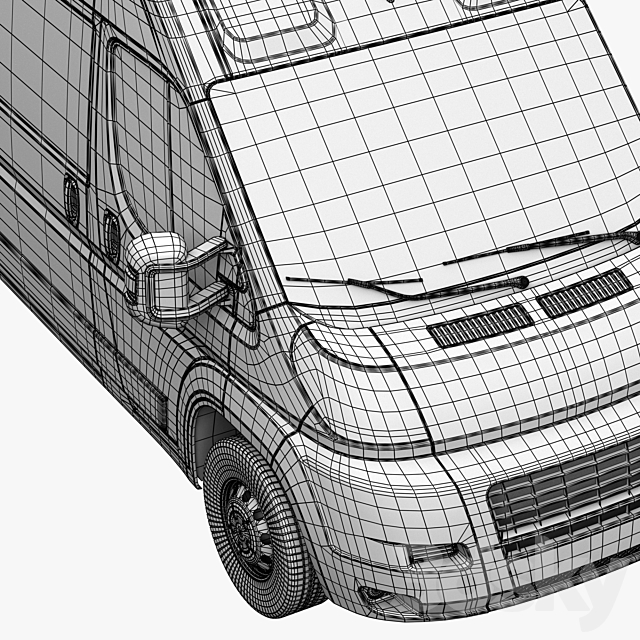 L4H3 truck 3DSMax File - thumbnail 5