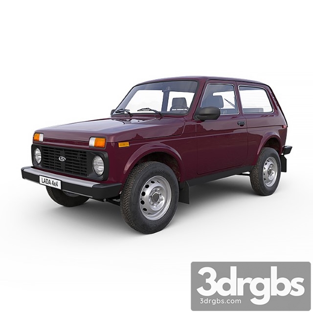 Lada 4×4 4 3dsmax Download - thumbnail 1