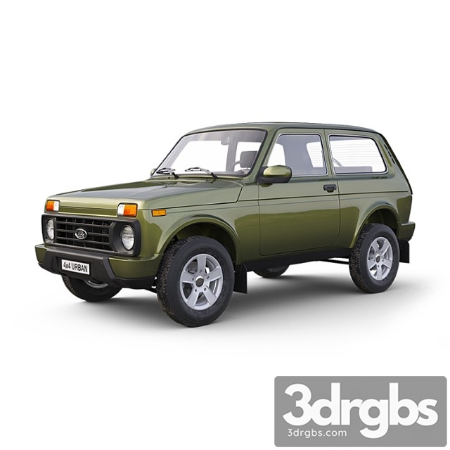 Lada 4×4 urban 3dsmax Download - thumbnail 1