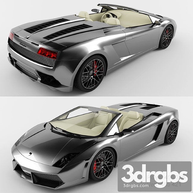 Lamborghini Gallardo 3dsmax Download - thumbnail 1