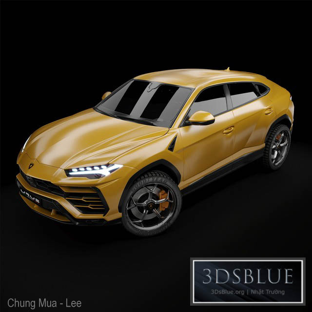 Lamborghini URUS 3DS Max - thumbnail 3