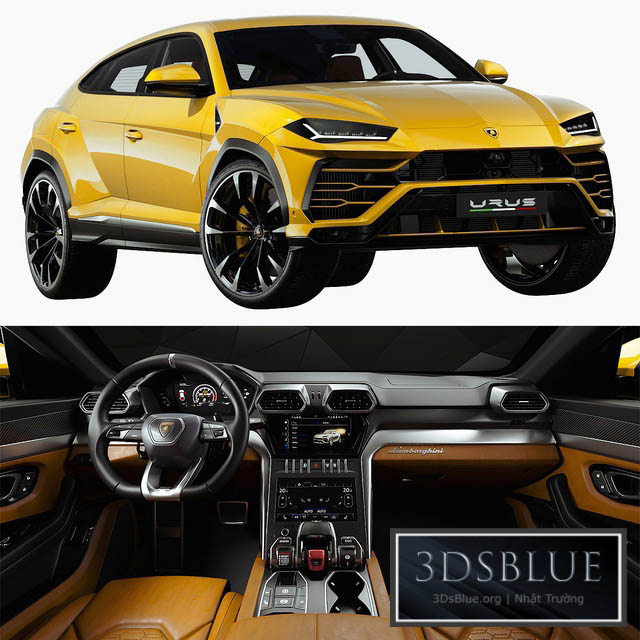 Lamborghini Urus 3DS Max - thumbnail 3