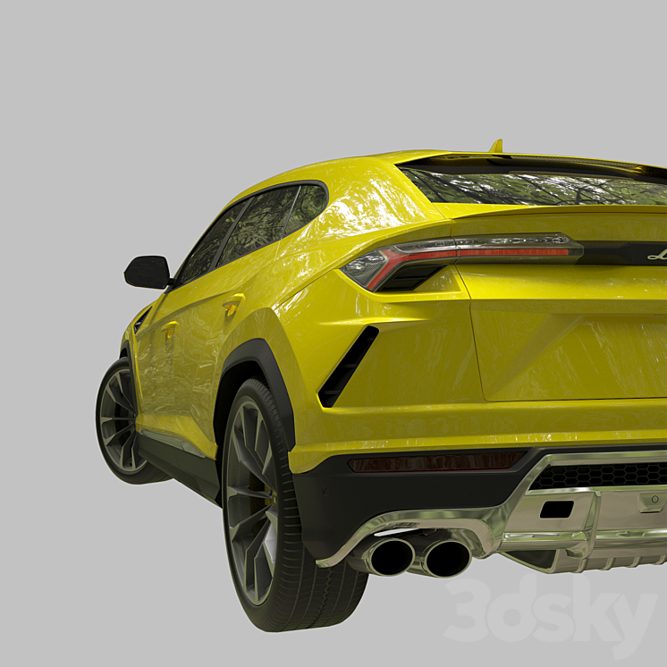 Lamborghini_Urus 3DS Max - thumbnail 2