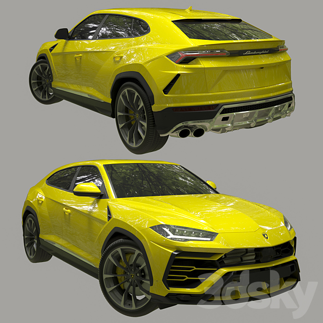 Lamborghini_Urus 3DSMax File - thumbnail 1