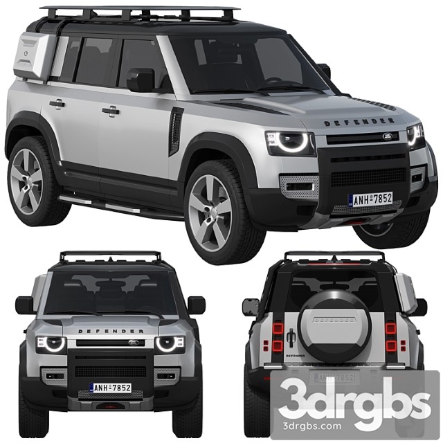 Land Rover Defender Explorer Pack 3dsmax Download - thumbnail 1