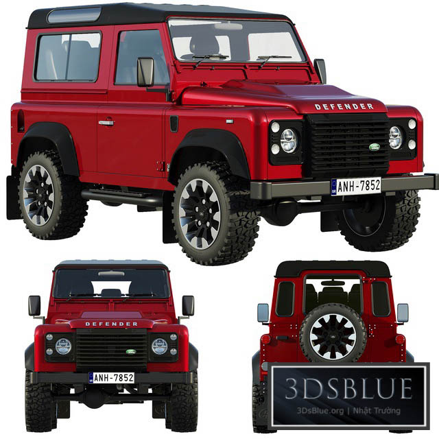 Land Rover Defender Works V8 3DS Max - thumbnail 3