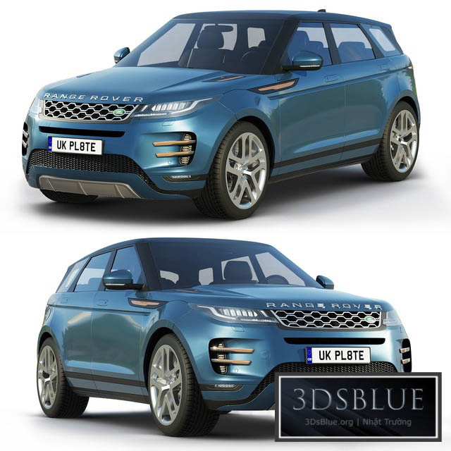 Land Rover Range Rover Evoque R-dynamic 2019 3DS Max - thumbnail 3