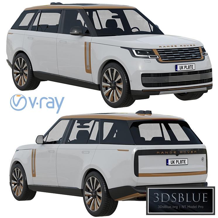 Land Rover Range Rover SV LWB Serenity 2022 3DS Max - thumbnail 3