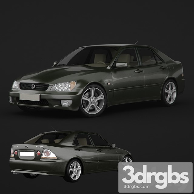 Lexus Is 3dsmax Download - thumbnail 1