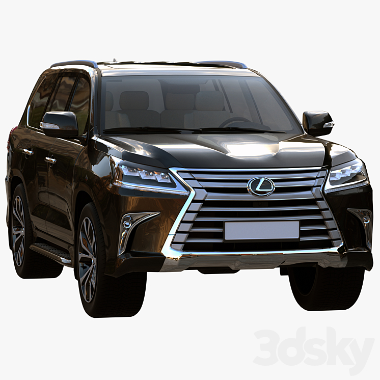 Lexus lx 3DS Max - thumbnail 1