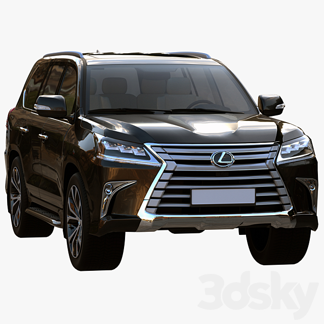 Lexus lx 3DSMax File - thumbnail 1