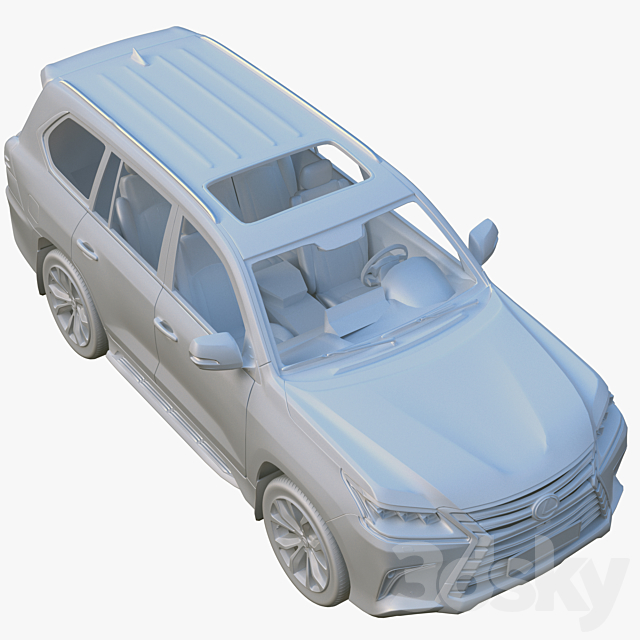 Lexus lx 3DSMax File - thumbnail 5