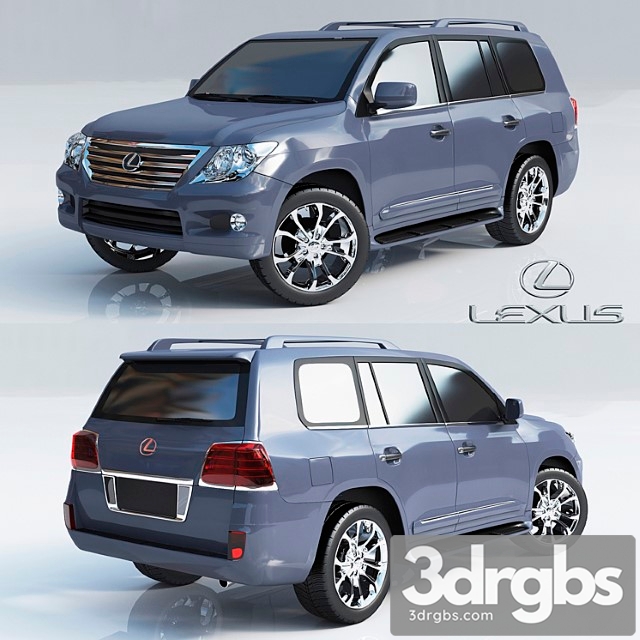 Lexus Lx 570 1 3dsmax Download - thumbnail 1