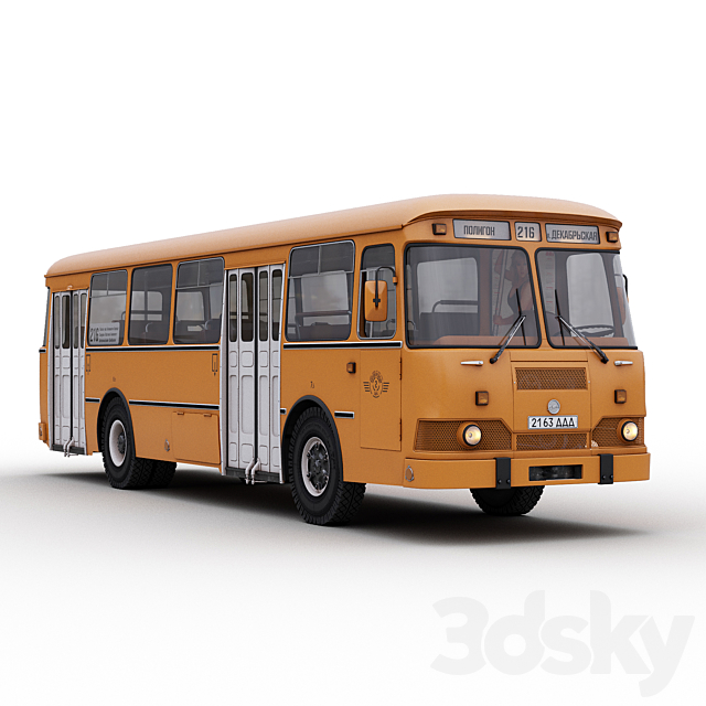 Liaz 677 3DSMax File - thumbnail 1