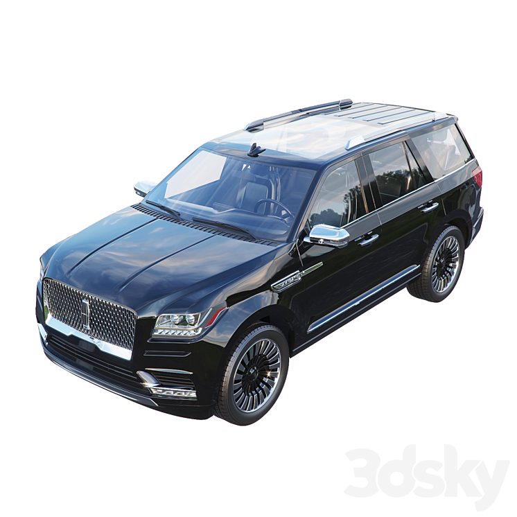 Lincoln navigator 3DS Max - thumbnail 1