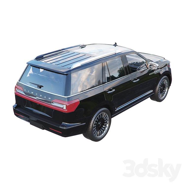 Lincoln navigator 3DS Max - thumbnail 2