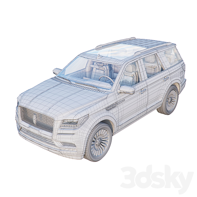 Lincoln navigator 3DSMax File - thumbnail 3