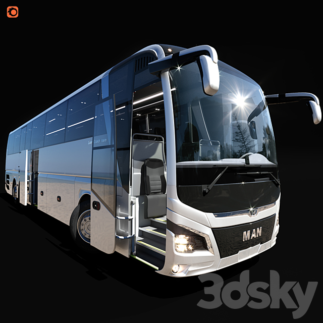 Lions Coach Efficient Line 3DS Max Model - thumbnail 5