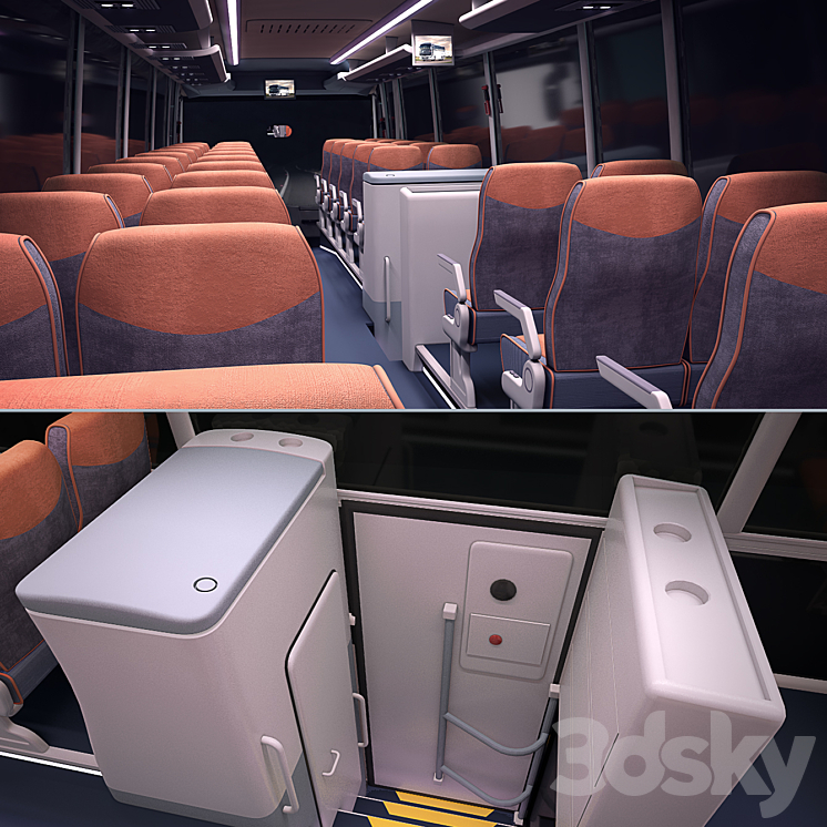 MAN Lion’s coach L R08 2018 3DS Max - thumbnail 2