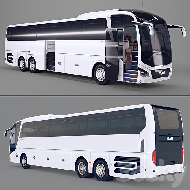 MAN Lion’s coach L R08 2018 3DSMax File - thumbnail 1