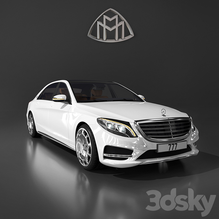 Maybach 3DS Max - thumbnail 1