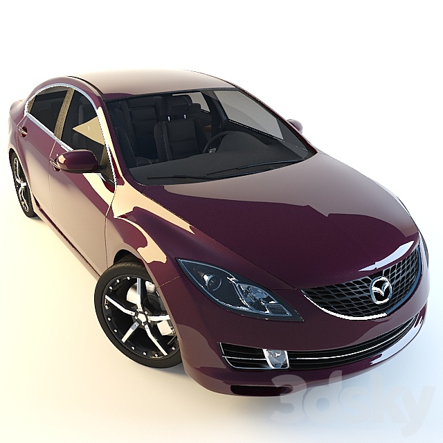 mazda 6 3DSMax File - thumbnail 1