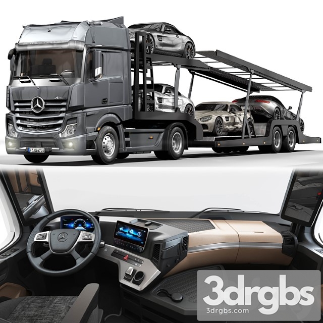 Mercedes actros - thumbnail 1