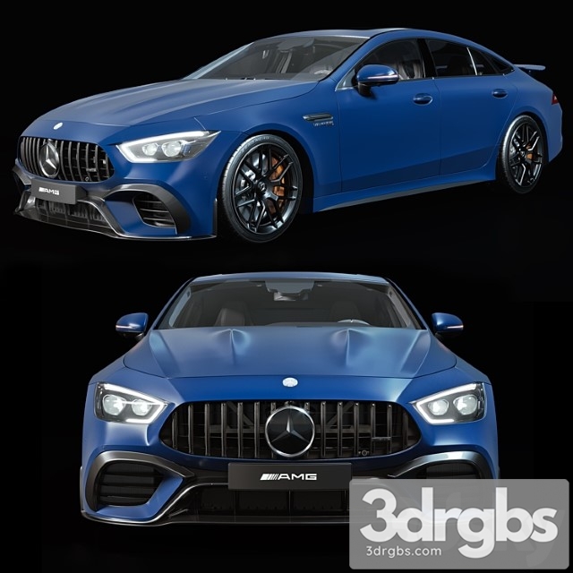 Mercedes-amg gt 63 s 3dsmax Download - thumbnail 1