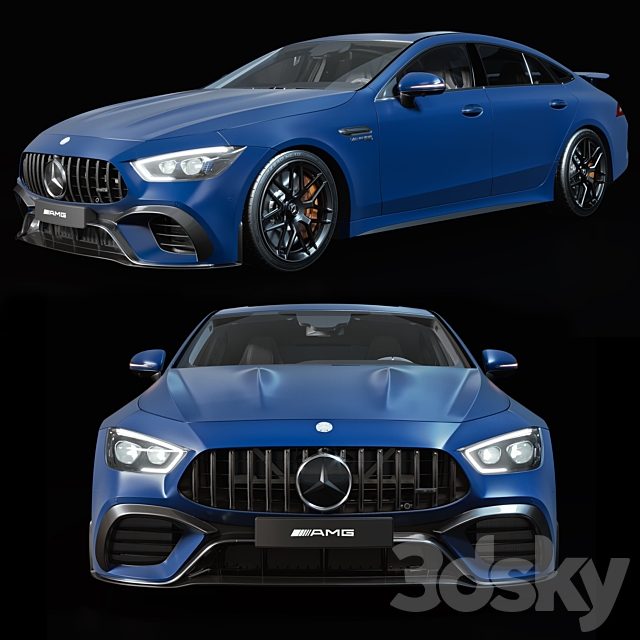 Mercedes-AMG GT 63 S 3DSMax File - thumbnail 1