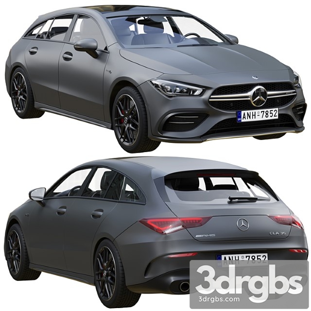 Mercedes-benz amg cla 35 shooting brake - thumbnail 1