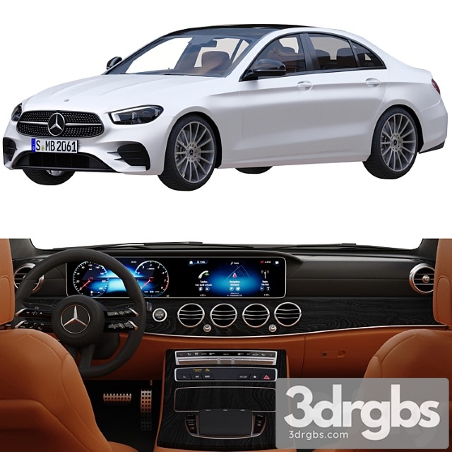 Mercedes benz e class amg line 2021 - thumbnail 1