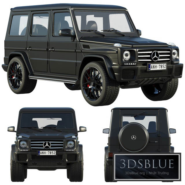 Mercedes-Benz G-Class 3DS Max - thumbnail 3