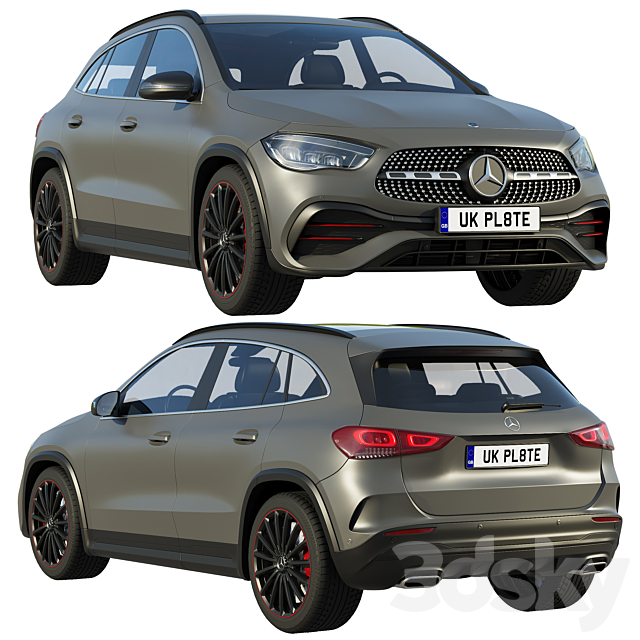 Mercedes-Benz GLA 2020 3DSMax File - thumbnail 1