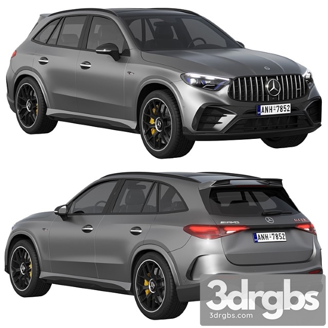 Mercedes Benz Glc63 S Amg E Performance 2023 3dsmax Download - thumbnail 1