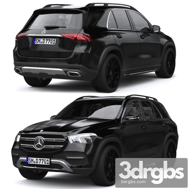 Mercedes Benz GLE 3dsmax Download - thumbnail 1