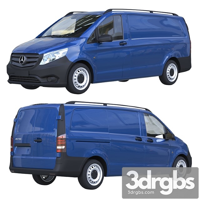 Mercedes Benz Metris 2016 3dsmax Download - thumbnail 1