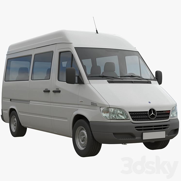 Mercedes-Benz Sprinter Classic 3DS Max Model - thumbnail 1