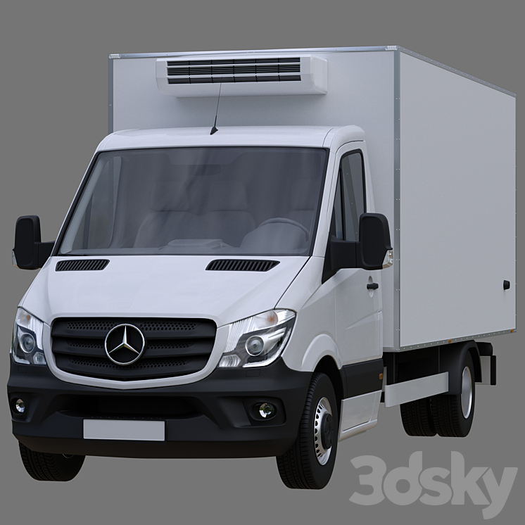 Mercedes-Benz Sprinter Ref 2015 3DS Max Model - thumbnail 1